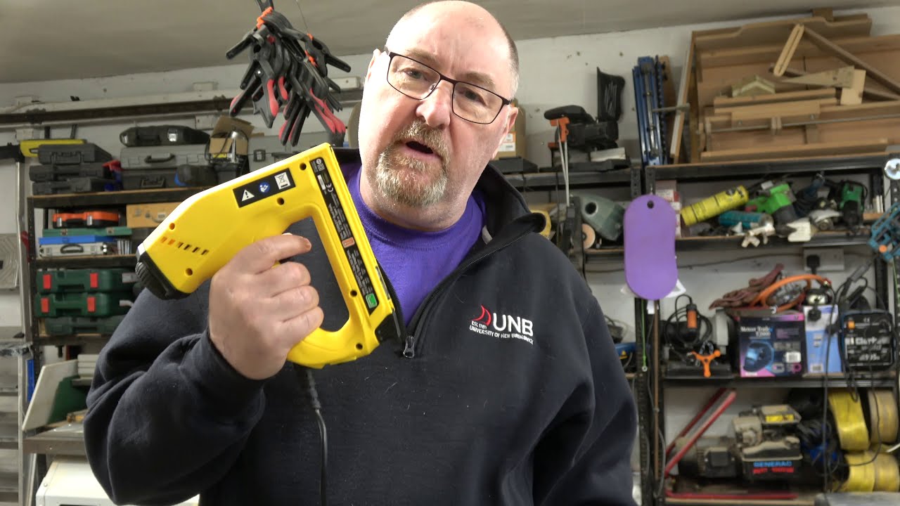 How To Use A Staple Gun-FULL Tutorial - YouTube